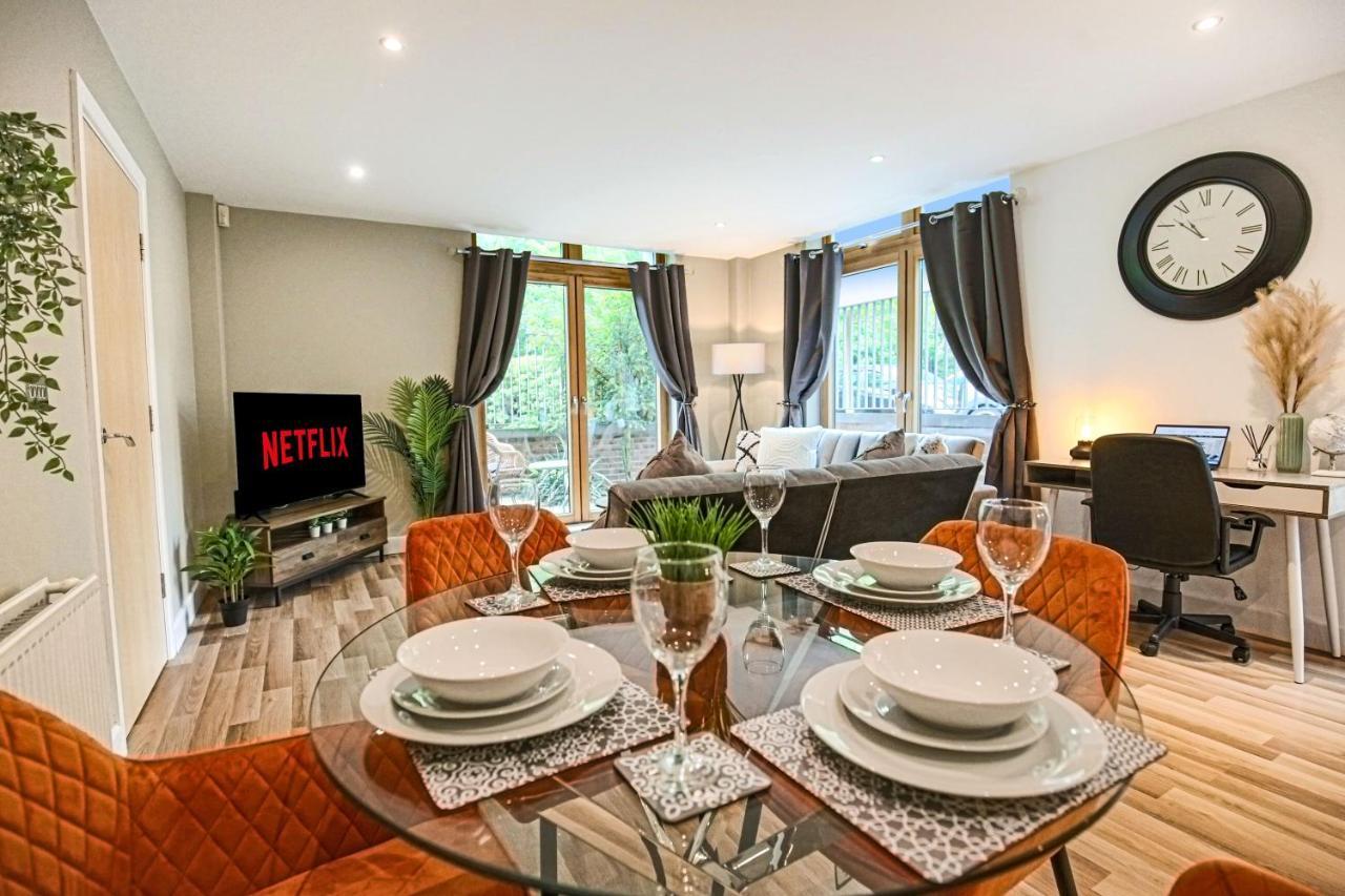 Campbell Park Apartment - City Centre - Free Parking, Balcony, Super-Fast Wifi And Smart Tv With Netflix By Yoko Property Milton Keynes Exterior foto